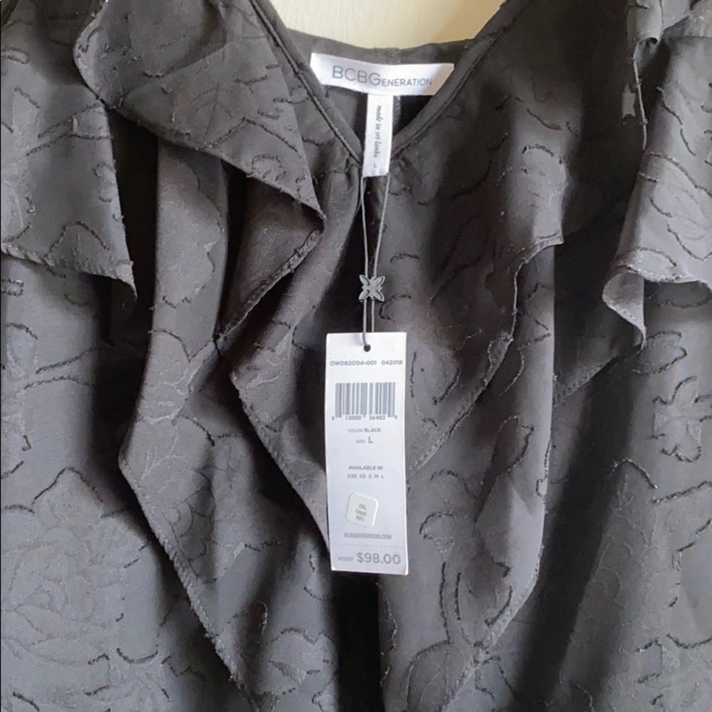 NWT Black BCBGeneration Mini Dress - Picture 4 of 8
